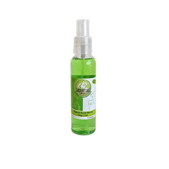 Imagem de Spray Bucal Controle Mau Hálito Cães E Gatos 120 Ml Green Pet