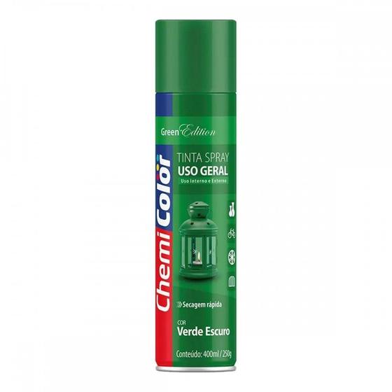 Imagem de Spray Chemicolor Verde Escuro 400Ml/250G.