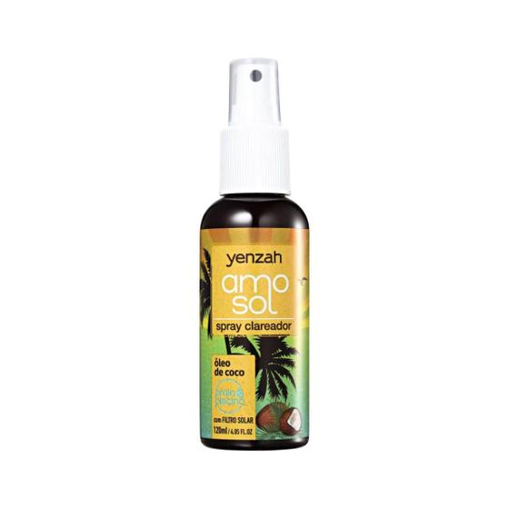 Imagem de Spray Clareador Yenzah Amo Sol 120Ml Com Filtro Solar Favori