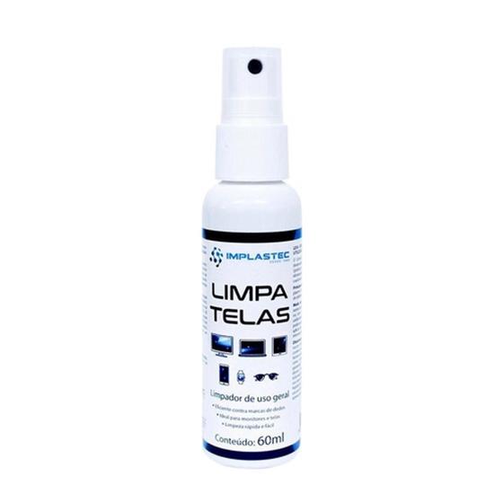 Imagem de Spray Clean Limpa Telas 60ml - Implastec - Implastec