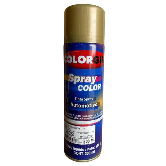 Imagem de Spray color ouro vila rica met 300 ml - colorgin