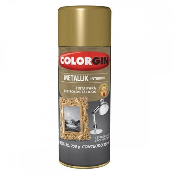 Imagem de Spray Colorgin Metalik Cobre 350Ml  54