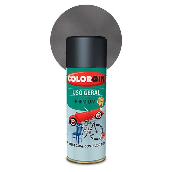 Imagem de Spray Colorgin Uso Geral Grafite para Rodas Metalico 400 ml