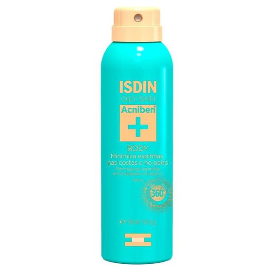 Spray Corporal Antiacne Isdin Acniben Menor preço em Spray Corporal Antiacne Isdin Acniben