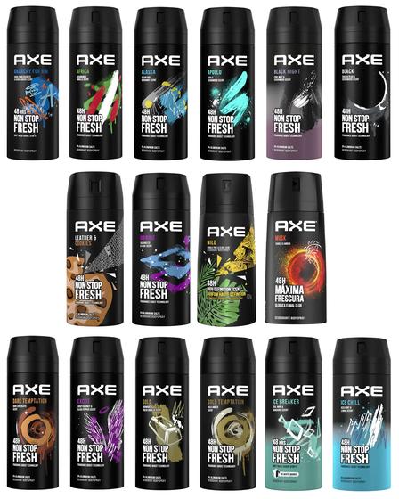 Imagem de Spray Corporal AXE Desodorante Antitranspirante - Kit com 12 Unidades (150ml cada)