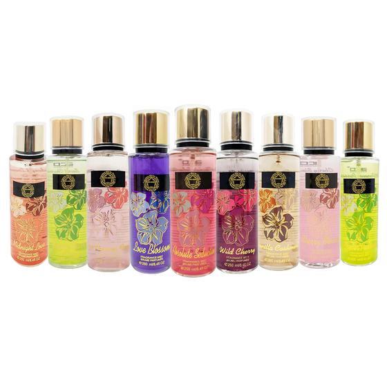 Imagem de Spray corporal Fragrance Mist META-BOSEM para mulheres 250 ml (x3)