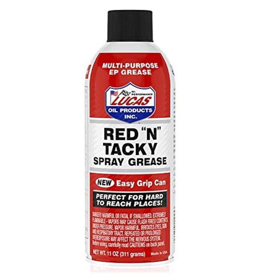 Imagem de Spray de aerossol Lucas Oil Red N Tacky 30 ml (pacote com 4)