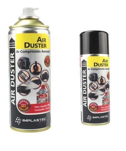 Imagem de Spray De Ar Comprimido 200g/164ml Air Duster Implastec
