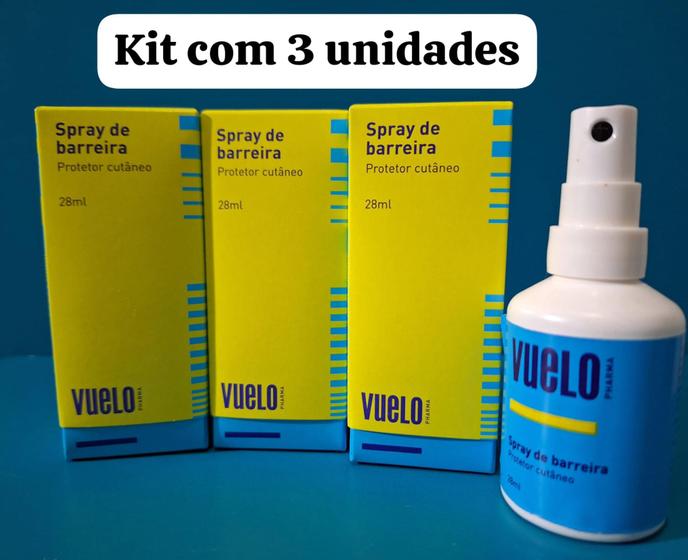 Imagem de Spray de Barreira - Protetor da pele - Curativos Vuelo Pharma validade 09/2024