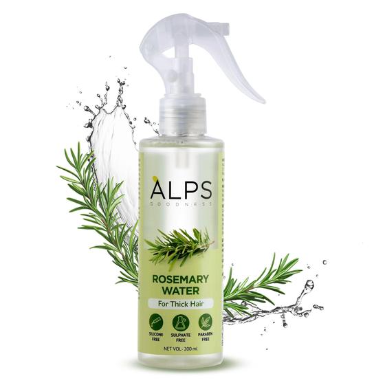 Imagem de Spray de cabelo Alps Goodness Rosemary Water 200ml para o crescimento do cabelo