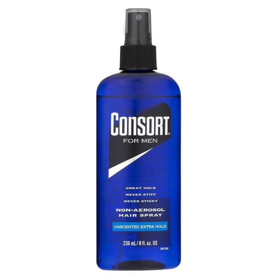 Imagem de Spray de cabelo Consort Extra Hold sem perfume 236 ml (pacote com 3)