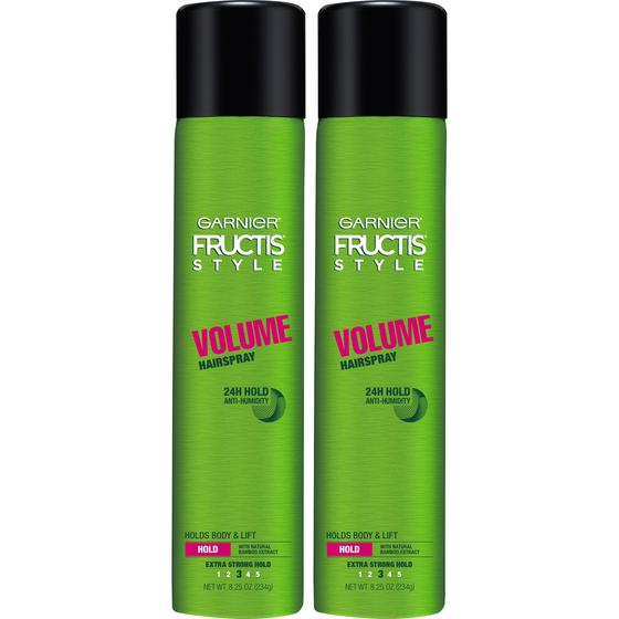 Imagem de Spray de Cabelo Garnier Fructis Style Volume Anti-Umidade - Kit com 2 Unidades (240ml cada)