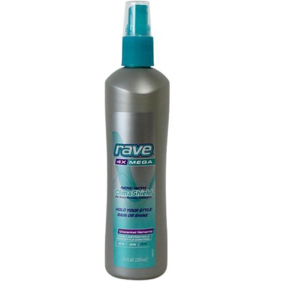 Imagem de Spray de Cabelo Rave 4X Mega Clima Shield Sem Perfume - 325ml (Pack com 3)