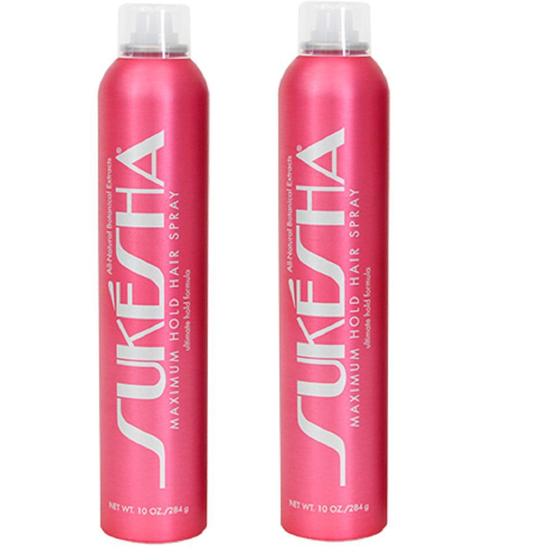 Imagem de Spray de Cabelo Sukesha Fixação Máxima 283ml. Duo