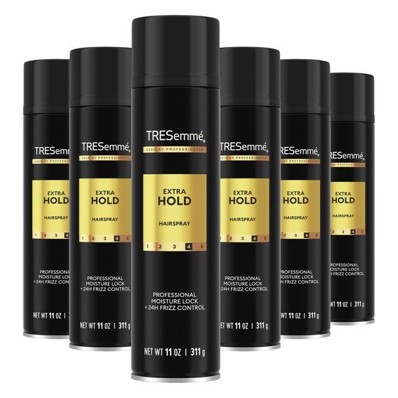 Imagem de Spray de cabelo TRESemmé TRES Two Extra Hold 325 ml, pacote com 6