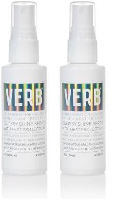 Imagem de Spray de Cabelo VERB Glossy Shine com Proteção Térmica - Kit com 2 Unidades (60mL cada)