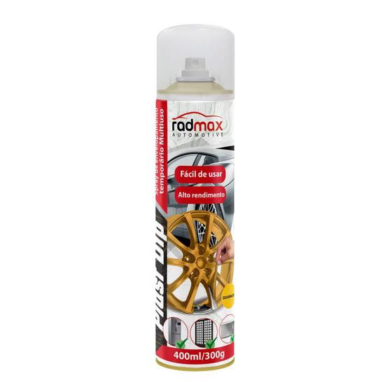 Imagem de Spray de Envelopamento Dourado 400ml/300g - Plast Dip