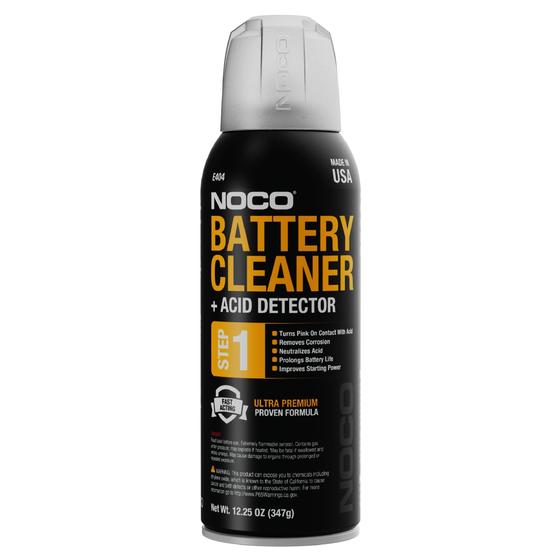 Imagem de Spray de Limpeza de Terminal de Bateria NOCO E404 (360ml) com Detector de Ácido