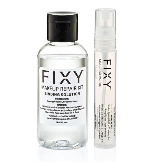 Imagem de Spray de pasta de maquiagem FIXY 120 ml com frasco de spray pequeno de 4 onças