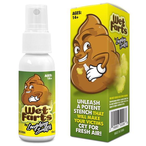 Imagem de Spray de Peidos Fedorentos Laughing Smith - Brincadeira Engraçada e Inofensiva para Adultos e Crianças