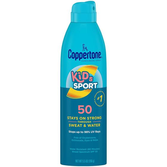 Imagem de Spray de proteção solar Coppertone SPORT Kids SPF 50 163ml