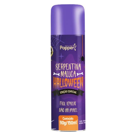 Imagem de Spray de Serpentina Maluca Halloween - 150ml