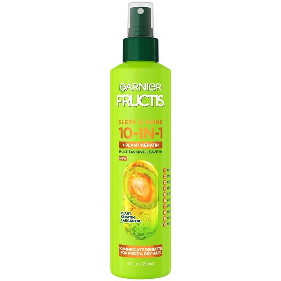 Imagem de Spray de tratamento capilar Garnier Fructis Sleek & Shine 240 ml