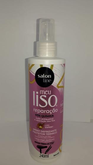 Imagem de Spray Defrizante e protetor térmico meu liso 240ml - Salon Line