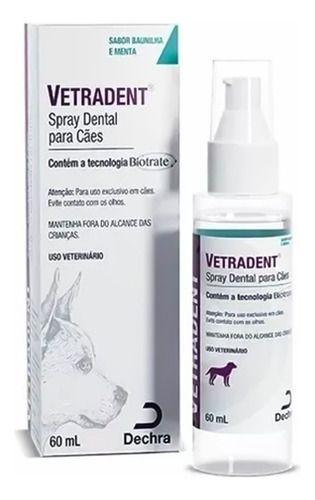 Imagem de Spray Dental Vetradent Para Cães (retira O Mau Hálito) 60ml Sabor Baunilha