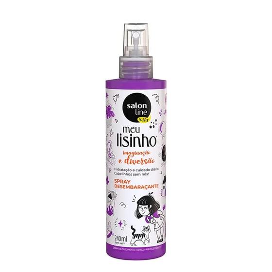 Imagem de Spray Desembaraçante Meu Lisinho Kids Salon Line 240ml