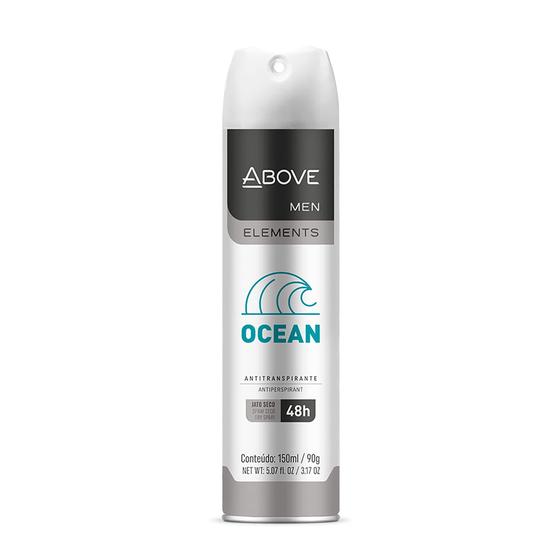 Imagem de Spray desodorante ABOVE 48 Hours Element Ocean para homens 100mL