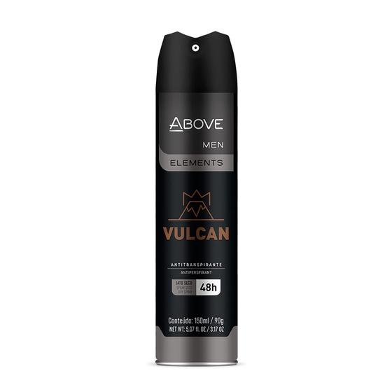 Imagem de Spray desodorante ABOVE 48 Hours Element Vulcan 93mL para homens