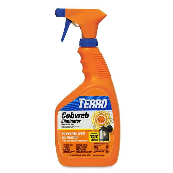 Imagem de Spray eliminador e repelente de teias de aranha TERRO T2360