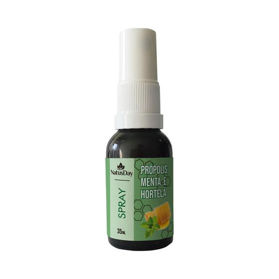 Imagem de Spray Extrato Própolis, Menta e Hortelã (35ml) - Natusday