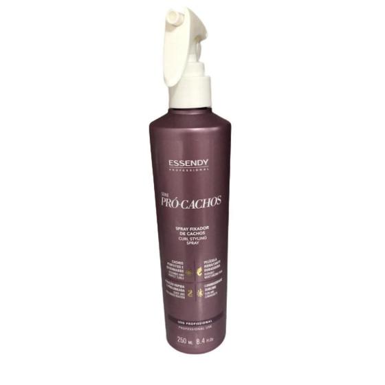 Spray Fixador De Cachos Essendy Pró Cachos 250Ml - Finalizador Capilar ...