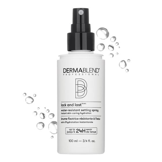 Imagem de Spray Fixador de Maquiagem Dermablend Lock & Last - À Prova D'Água com Avelã de Bruxa