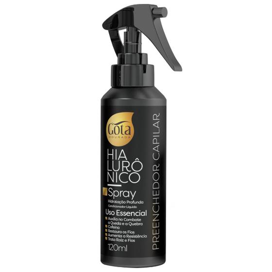 Imagem de Spray Hialuronico Frasco 120ml Gota Dourada