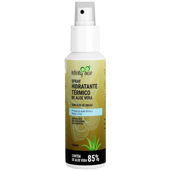 Imagem de Spray Hidratante Térmico de Aloe Vera com Óleo de Argan 120ml