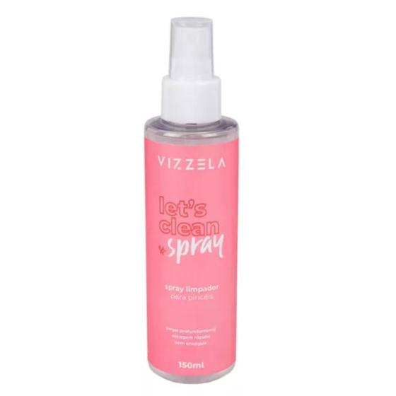 Imagem de Spray Higienizador Limpador De Pincéis Vizzela 150ml Vegano