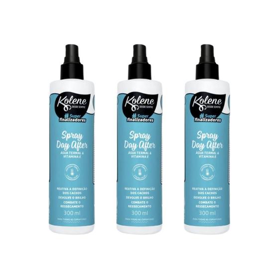 Imagem de Spray Kolene Day After Superfinalizador 300Ml - Kit Com 3Un