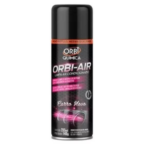 Imagem de Spray Limpa Ar Condicionado Automotivo Orbi Air Higienização