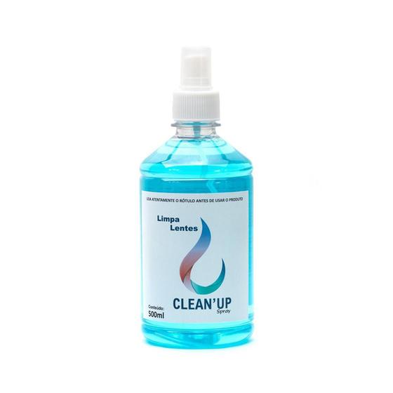 Imagem de Spray Limpa Lentes Oculos Lupa Tela Celular Led Lcd 500Ml - Clean-up