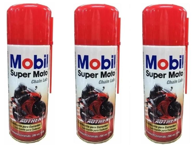 Imagem de Spray Lubrificante Corrente Mobil 200 Ml - 03 Unidades