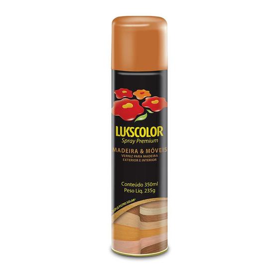 Imagem de Spray Lukscolor Mult Madeira Imbuia Brilha 350ml