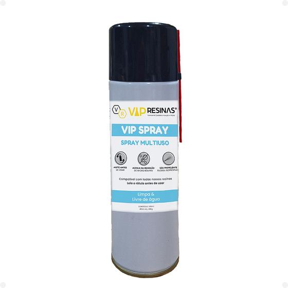 Imagem de Spray Multiuso A Base De Álcool P/ Resina 200g Vip Resinas