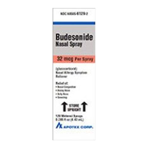 Imagem de Spray nasal de budesonida 0,285 oz da Apotex (pacote com 4)