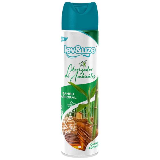 Imagem de Spray Odorizador de Ambientes Bambu Floral 400ml LEV&UZE