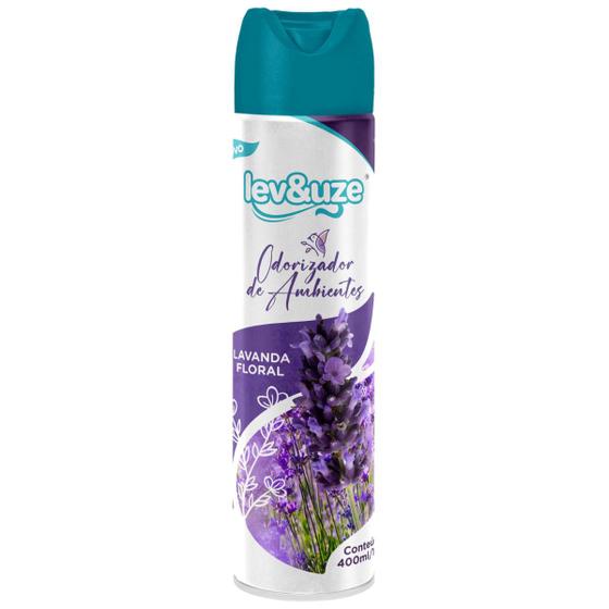 Imagem de Spray Odorizador de Ambientes Lavanda Floral 400ml LEV&UZE