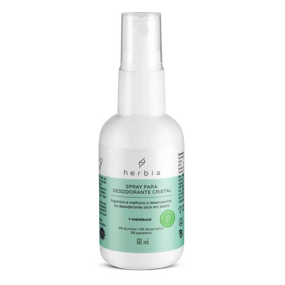 Imagem de Spray para Desodorante Cristal 60ml - Herbia
