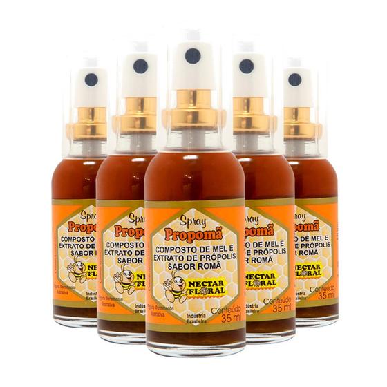 Spray para Garganta Propomã Nectar Floral Romã Mel e Extrato de